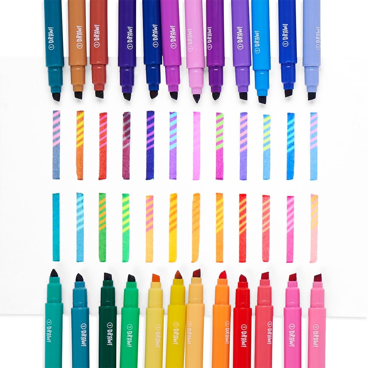 Switch-eroo! Color-Changing Markers - Set of 24 - Tadpole