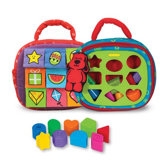 Take-Along Shape Sorter Baby and Toddler Toy - Tadpole
