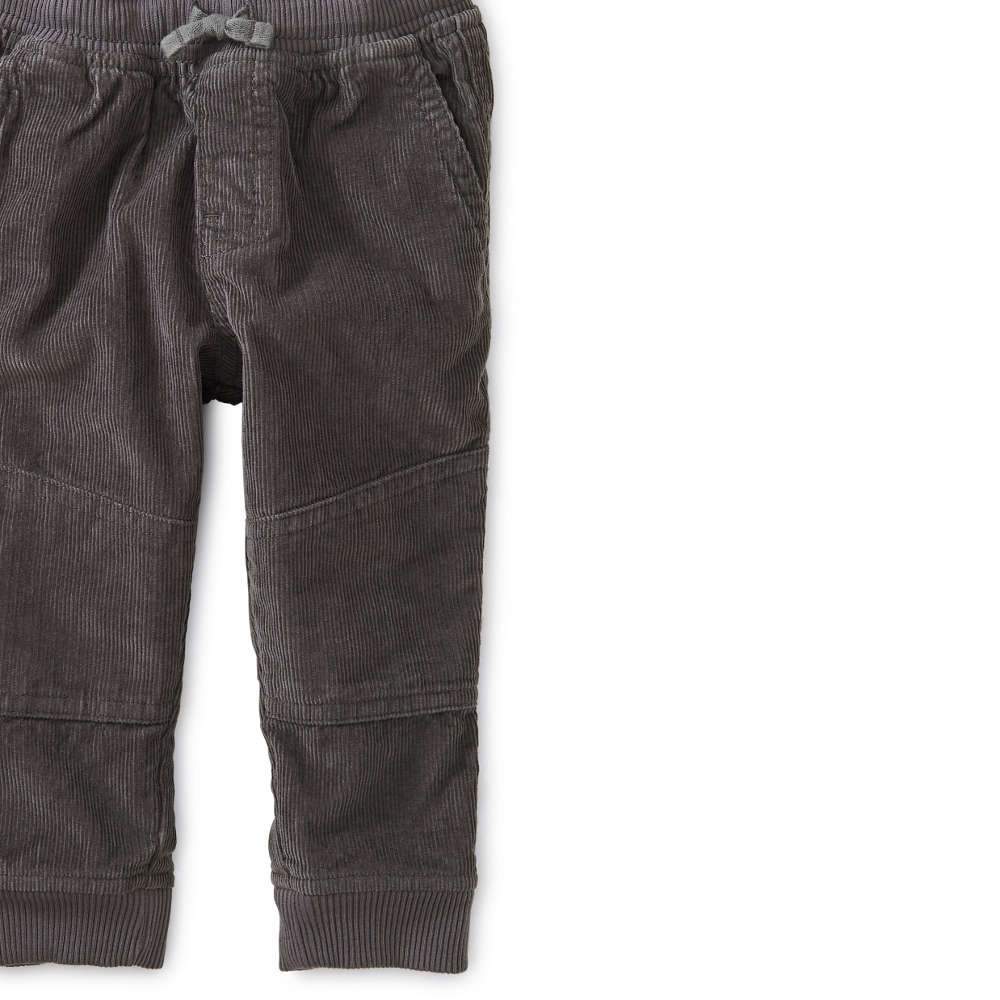 Tea Collection Corduroy Easy Baby Pants Thunder - Tadpole