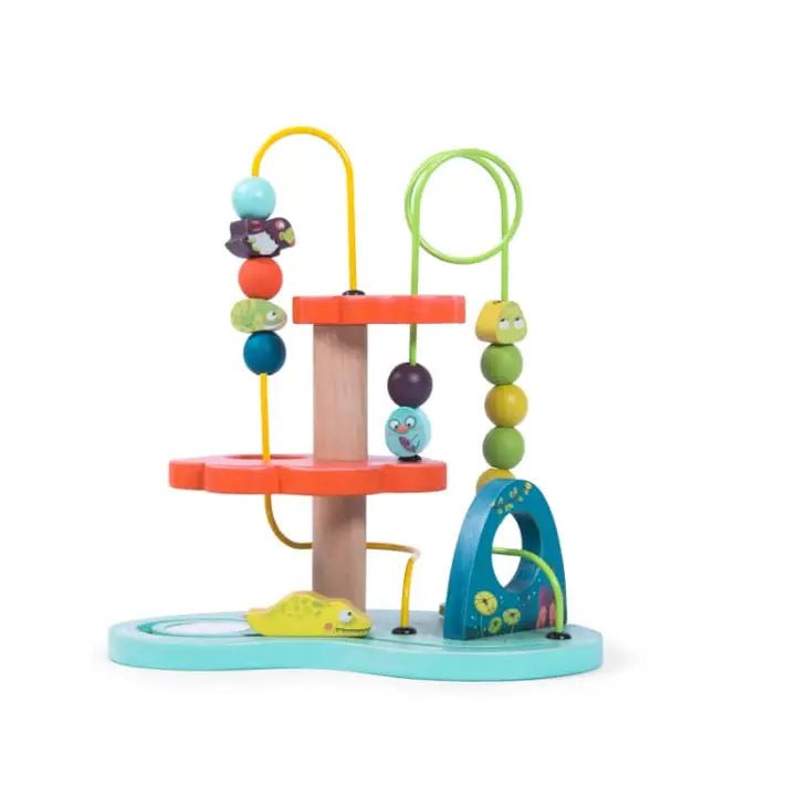 Wooden Activity In the Jungle - Bead Maze - Tadpole