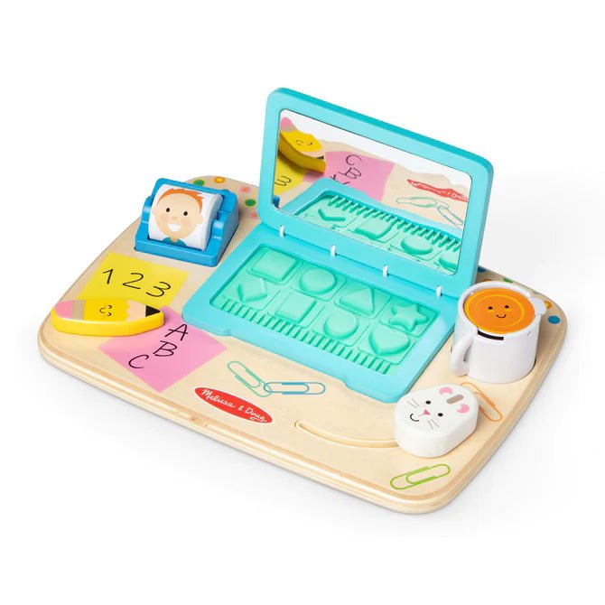 Wooden Work & Play Desktop Activity Board - Tadpole
