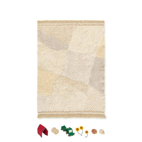 Washable play rug  Farm Fields