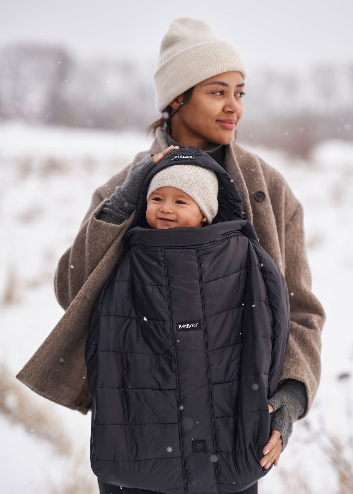 BabyBjorn Winter Cover for Baby Carrier lifestyle