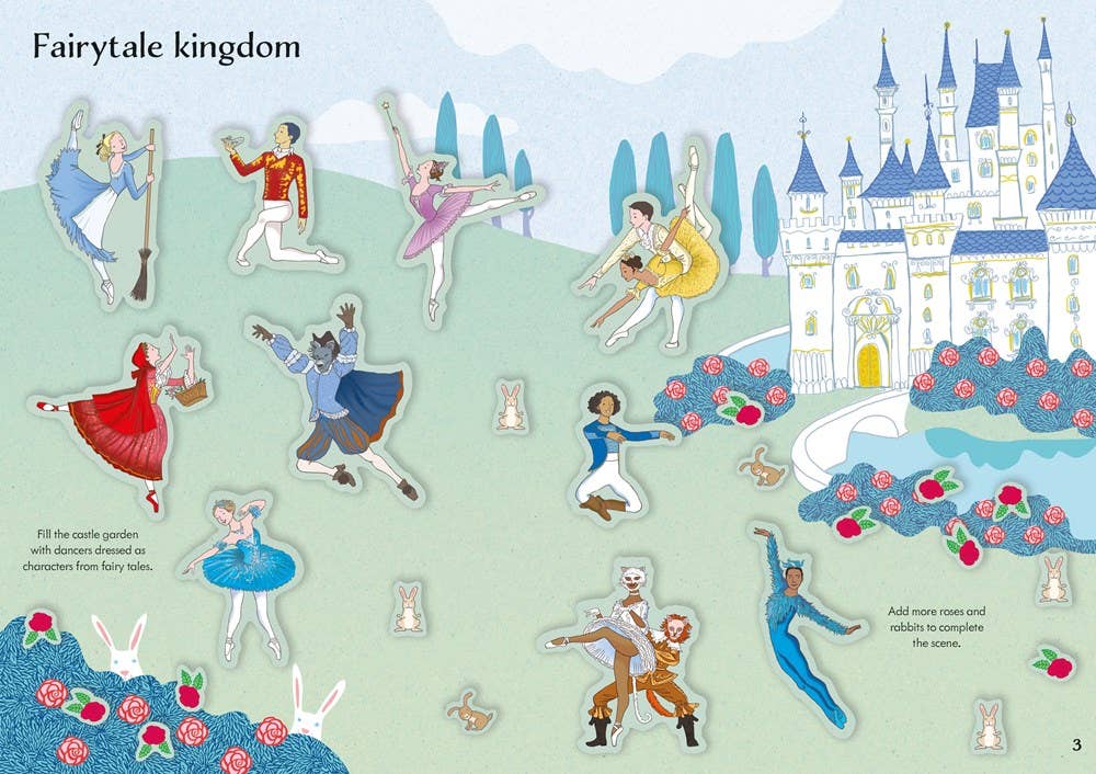 Little First Stickers Ballet : Usborne