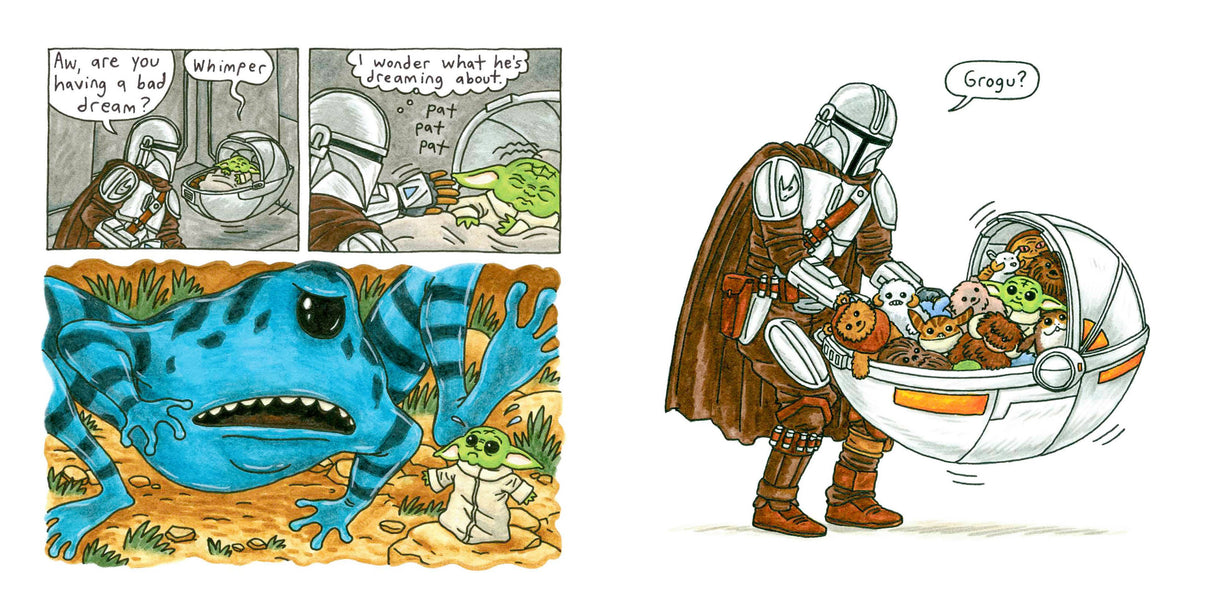Star Wars The Mandalorian and Child