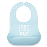 Just like Dad Wonder Bib