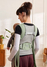 Close detail of the BabyBjorn Baby Carrier Hold SnapWrap design