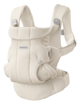 BabyBjorn Baby Carrier Hold in Cream airy mesh