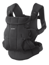 BabyBjorn Baby Carrier Hold in Black airy mesh