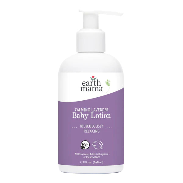 Earth Mama Organic Calming Lavender Baby Lotion