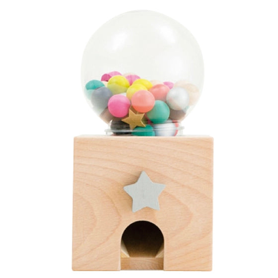 Kiko + & gg Gatcha Gatcha Wooden Gumball Dispenser