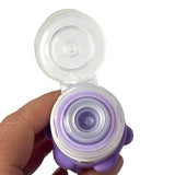 Set of 3 Unicorn-Shaped Leakproof Silicone Condiment Squeeze