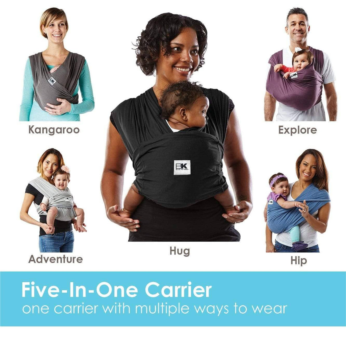 Baby K’tan Organic Baby Carrier - Natural