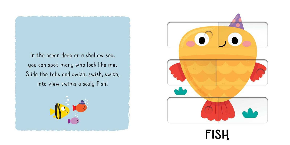 My First Sliding Puzzles - Ocean Animals by Little Genius Books