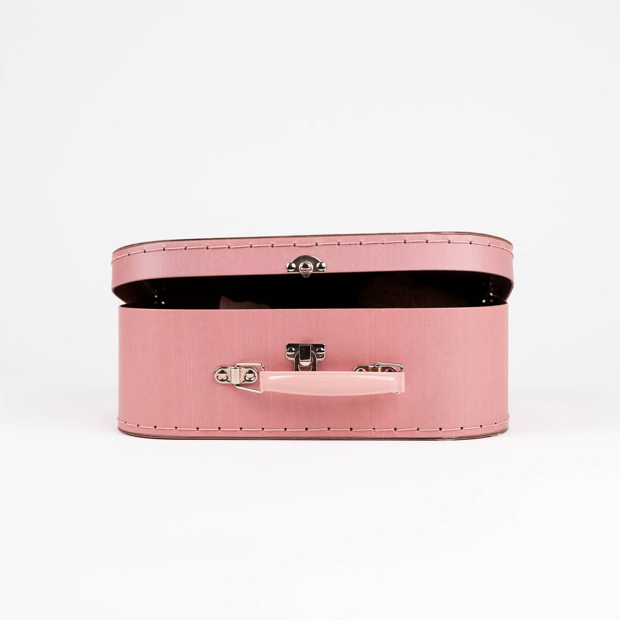 Morrissette With Clothes In A Case