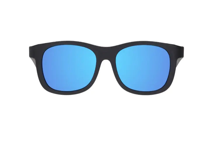 Polarized Navigator: Jet Black | Cobalt Mirrored Lens