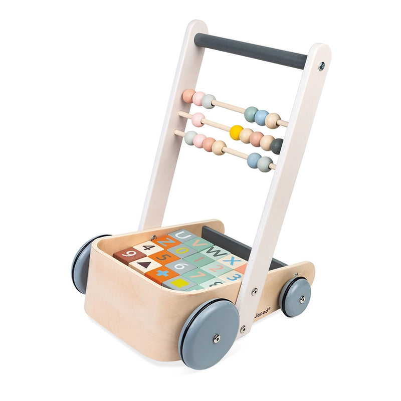 Sweet Cocoon - Cart With Abc Blocks - 20 Blocks