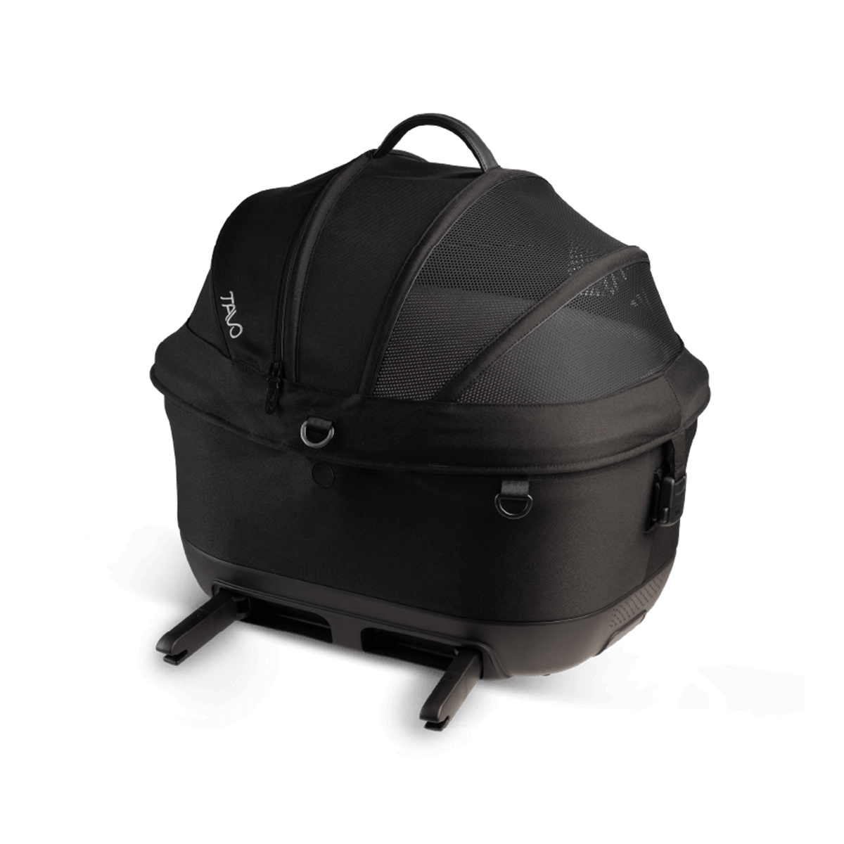 Maeve iso5X Pet Car Seat - angle with ISOFIX