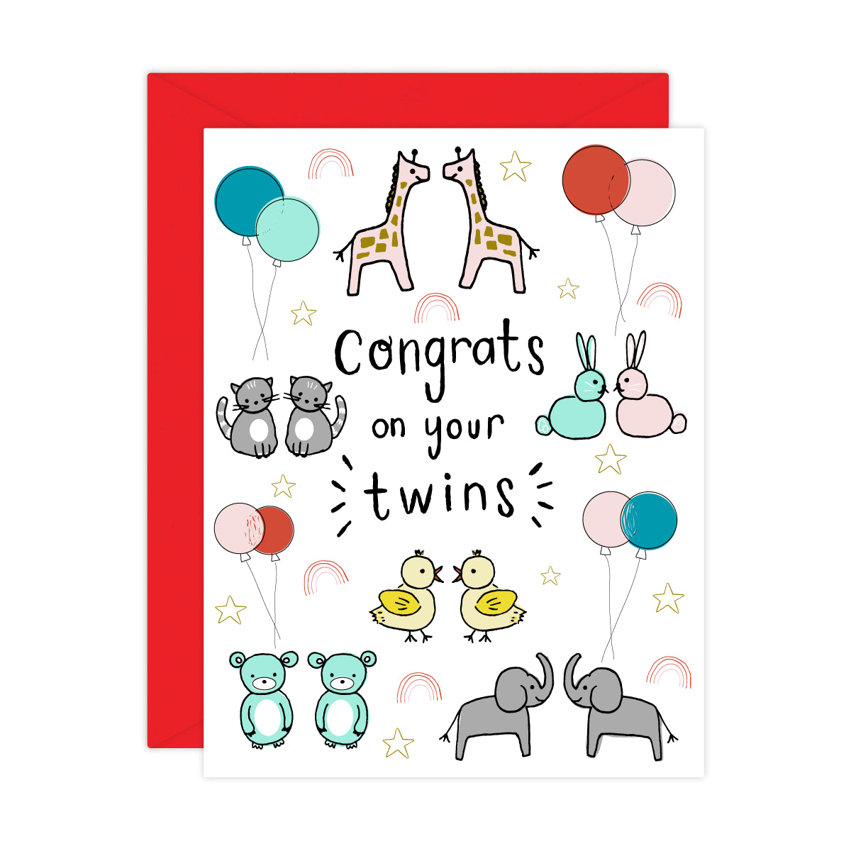 Congrats on your twins card