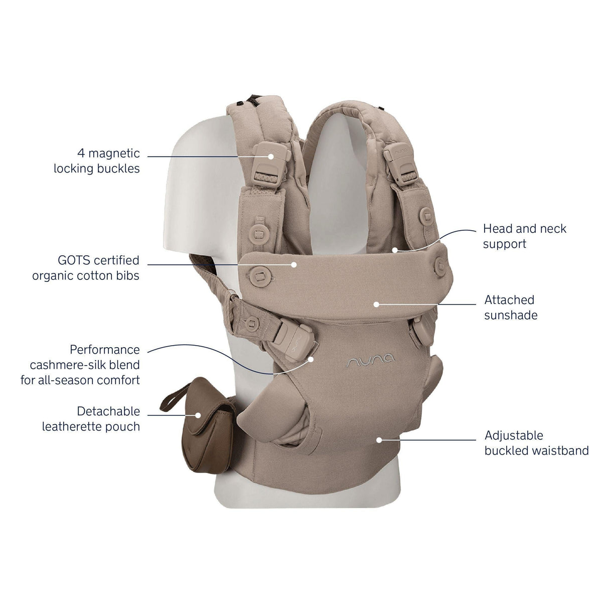 Nuna CUDL LUXE Baby Carrier