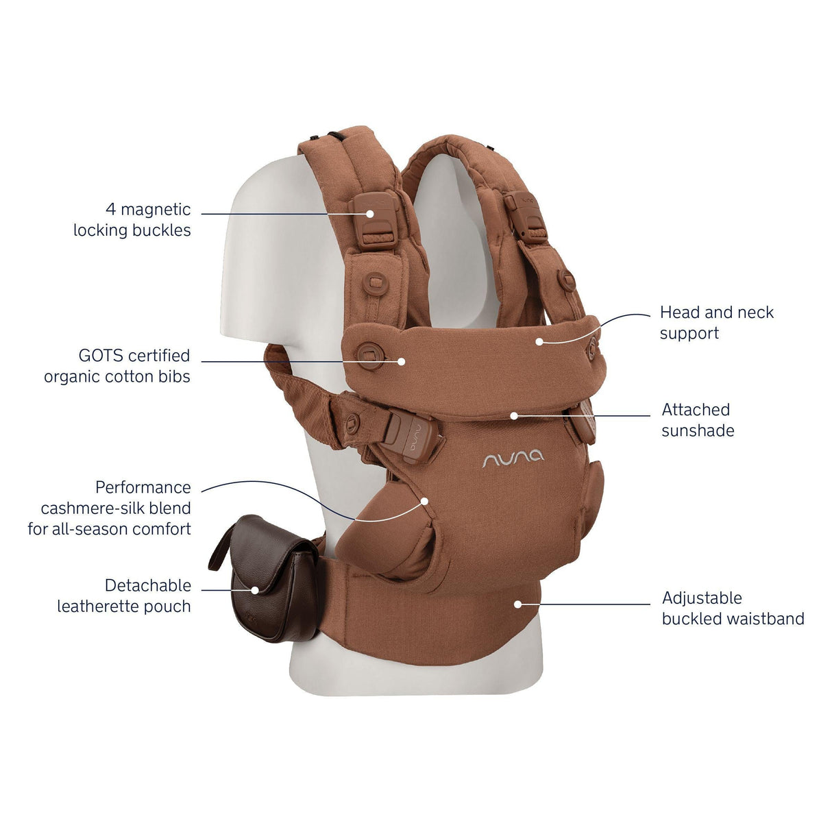 Nuna CUDL LUXE Baby Carrier