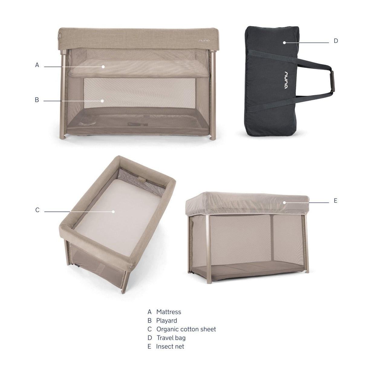 Nuna PAAL Playard + Bassinet