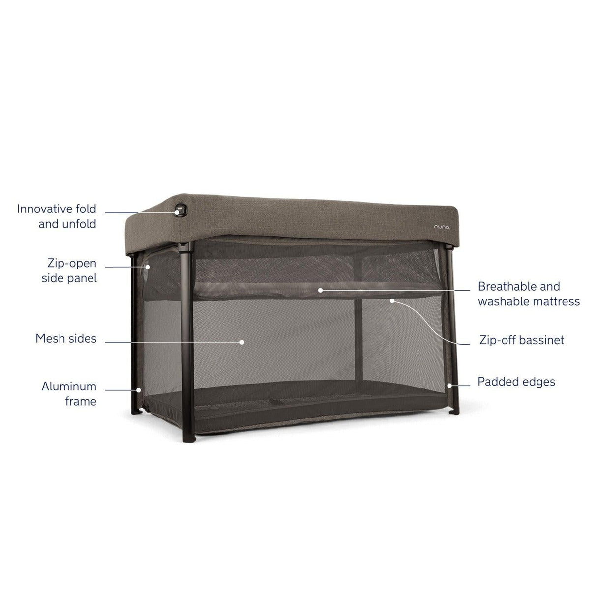 Nuna PAAL Playard + Bassinet