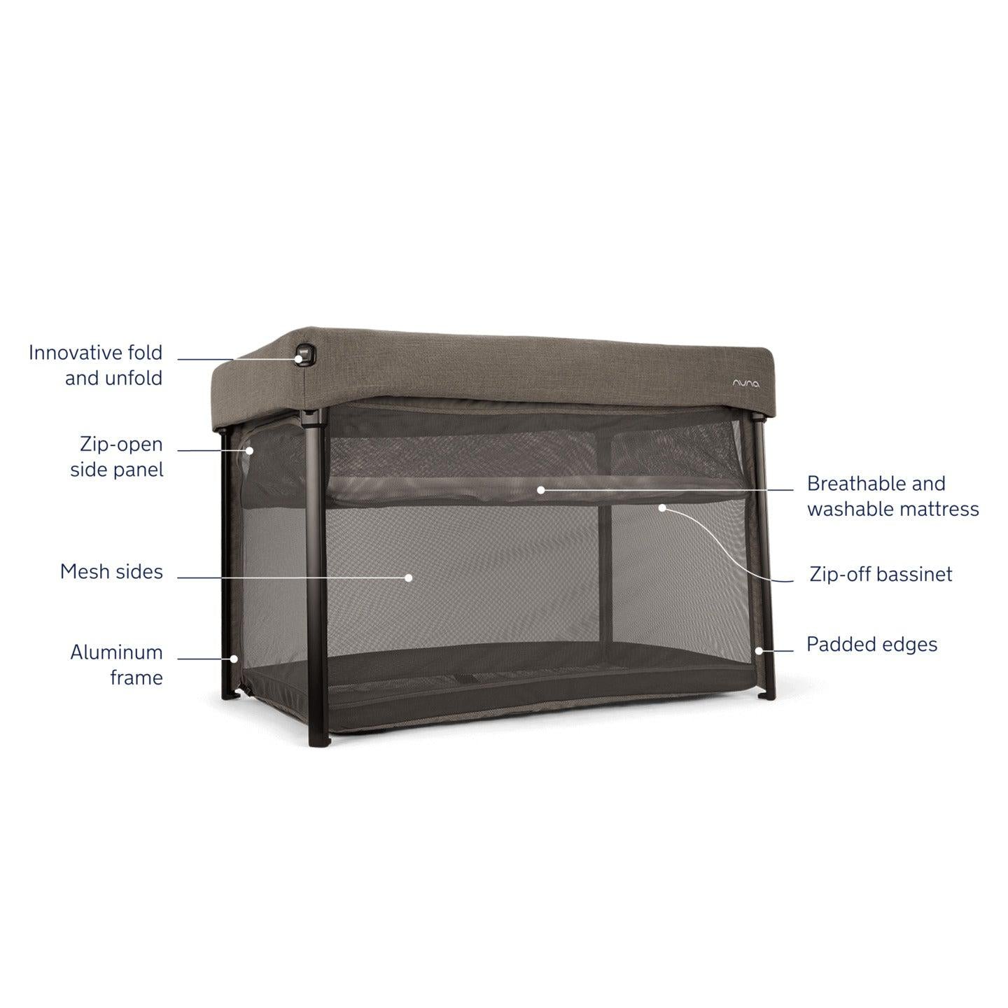 Nuna PAAL Playard + Bassinet