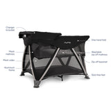 Nuna SENA Aire Playard with Zip-Off Bassinet + Changer