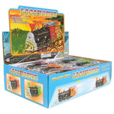 7" Diecast Pull Back Locomotive