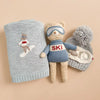 Blanket Ski Cotton Kids Baby Decor Snowboard Winter