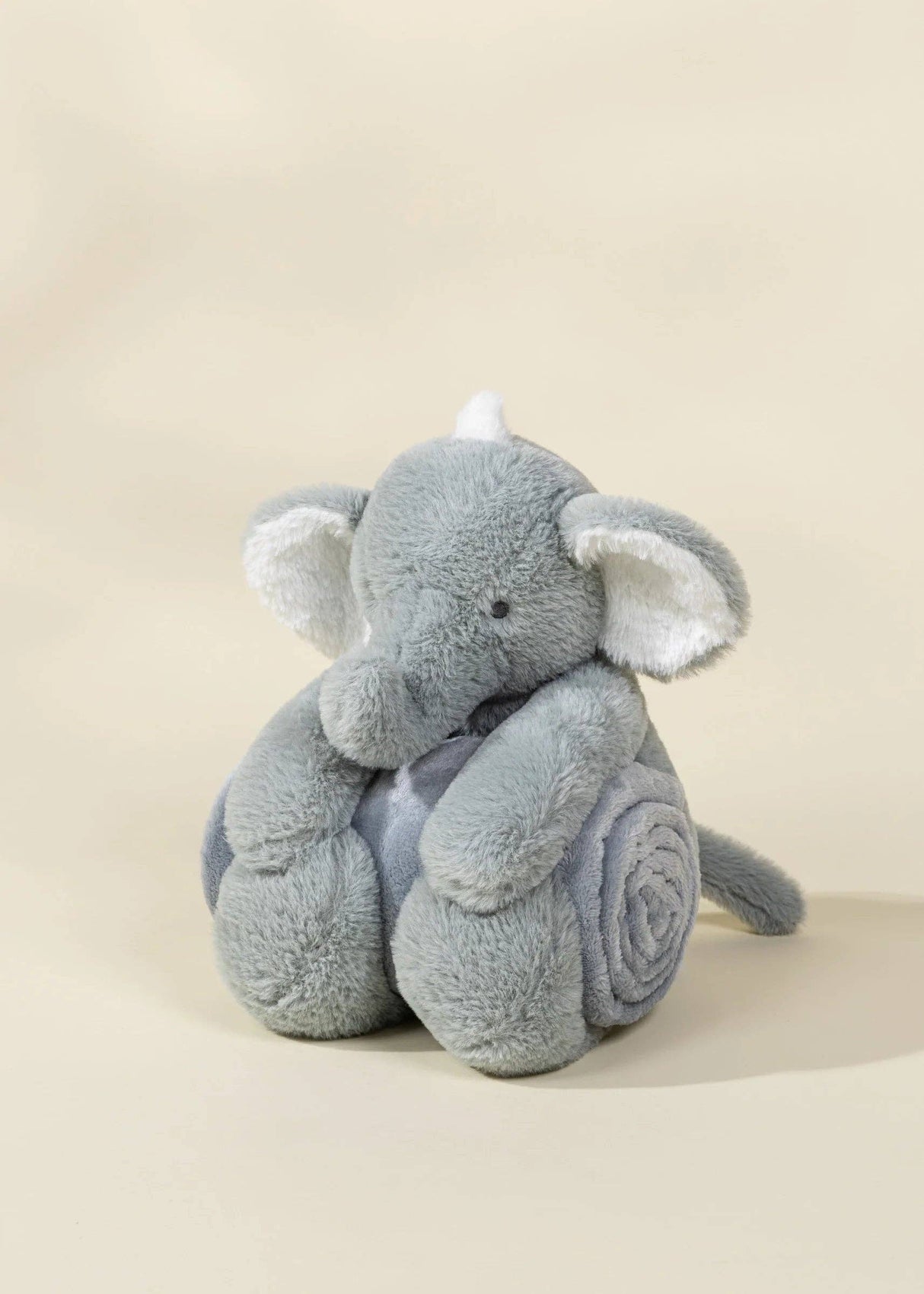 Elephant Plush Toy Snuggling Blanket