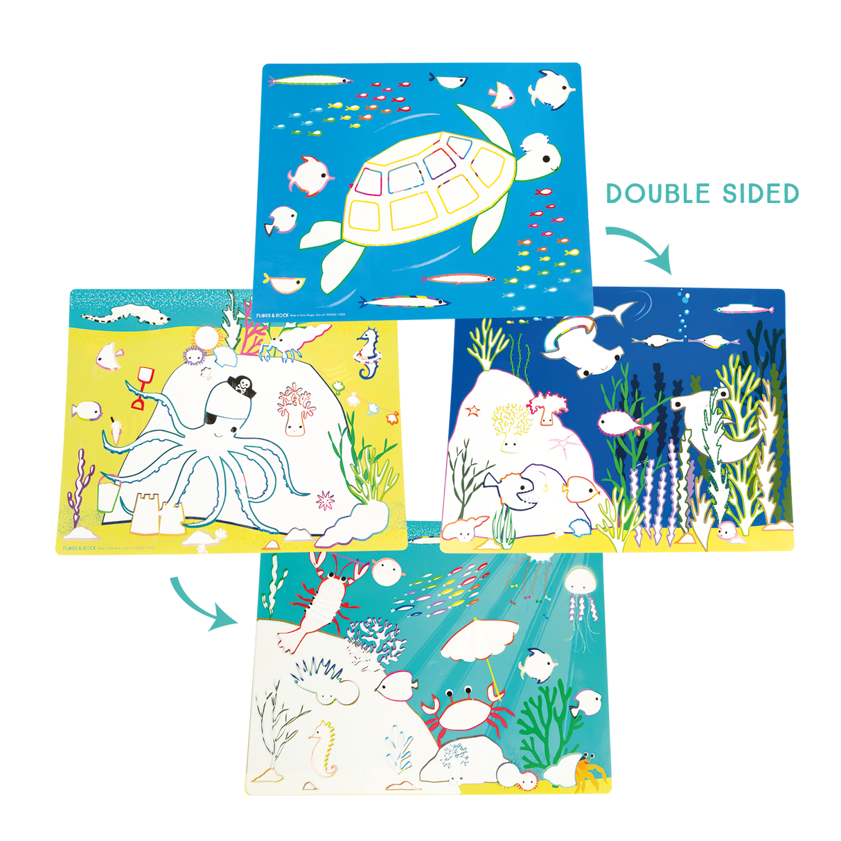 Magic Water Placemats - Ocean
