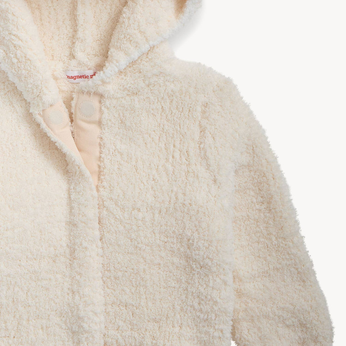 CHENILLE CARDIGAN W HOOD