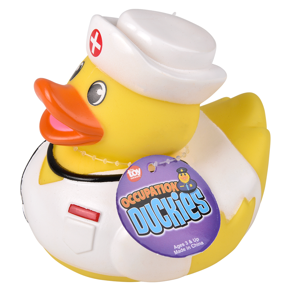 3.75" OCCUPATION RUBBER DUCKIES
