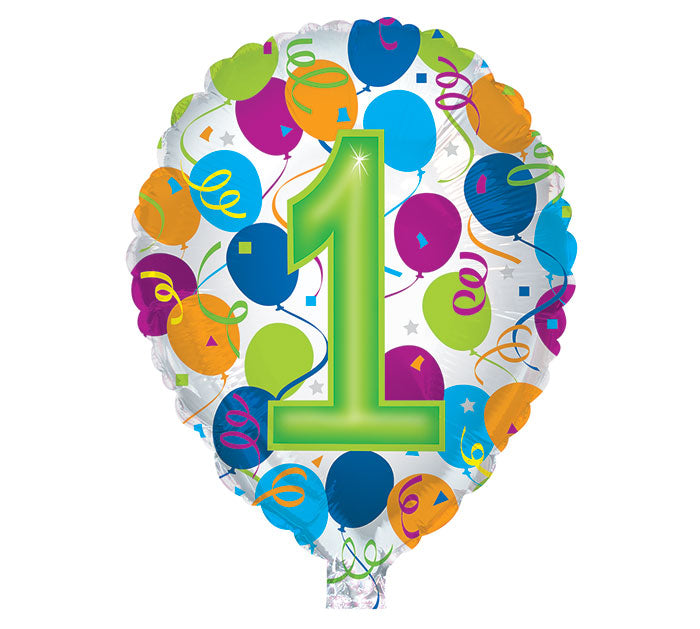 HBD 18" NUMBER FOIL TEX