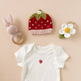 Cotton Addie Strawberry Beanie Baby Hat Gift