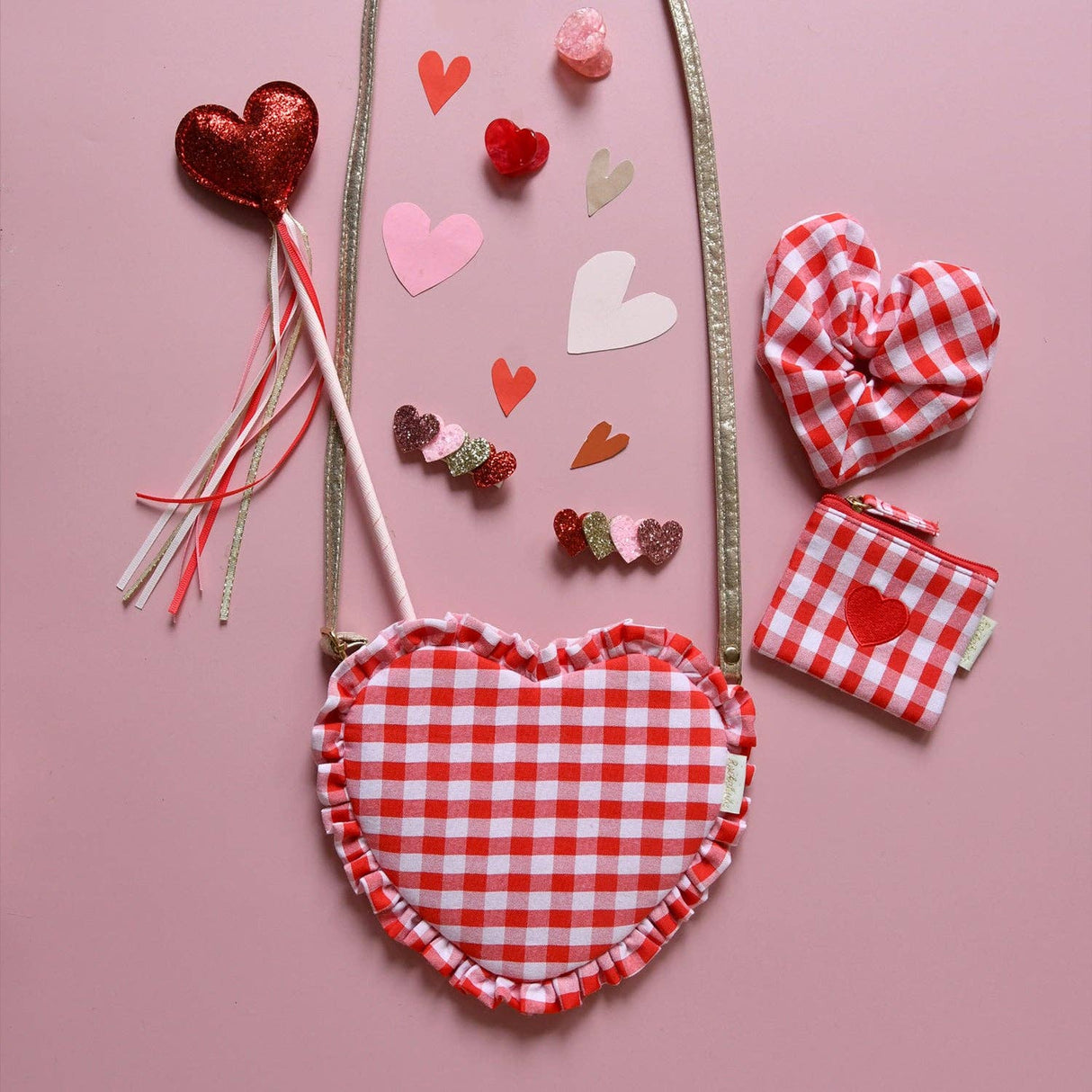 Love Heart Claw Clip 4 Pack
