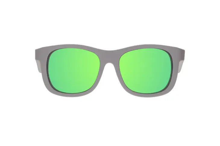 Polarized Navigator: Graphite Gray | Green Mirrored Lens