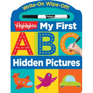 Write-On Wipe-Off My First Abc Hidden Pictures