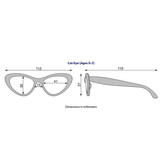 Classic Tortoise Cat-Eye Sunglasses for Babies and Kids