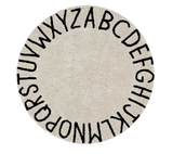 Round Abc Natural-Black