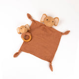 Ollie the Elephant Doudou + Rattle Gift Set