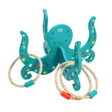 Happy Octopus Wooden Hoopla