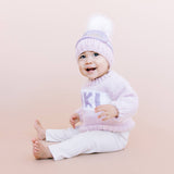 Ski Sweater Baby Pink Kids Girls Clothing Christmas Holiday