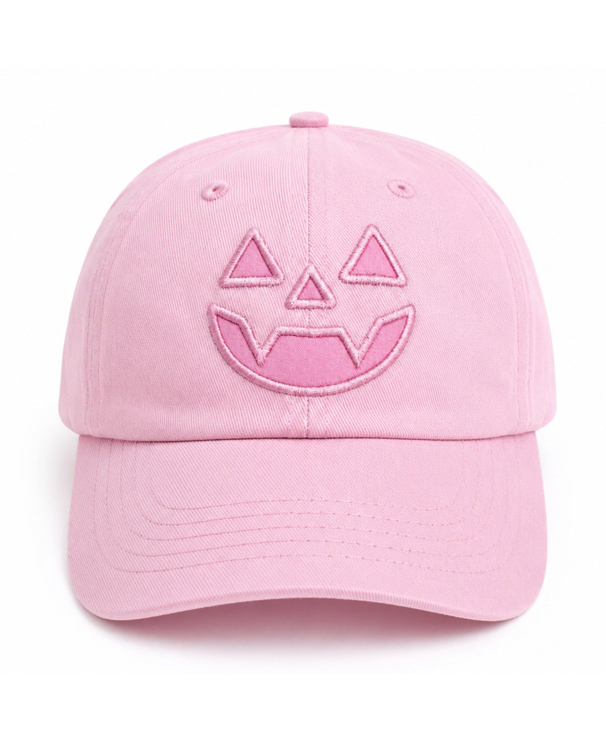Jack-O-Lantern Bow Baseball Hat