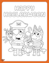 Bluey: Trick or Treat by Dienesa Le