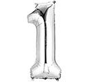 34" PKG SHAPE NUMBER 1 SILVER