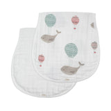 Bamboo Muslin Burp Cloth Set 2-Pack