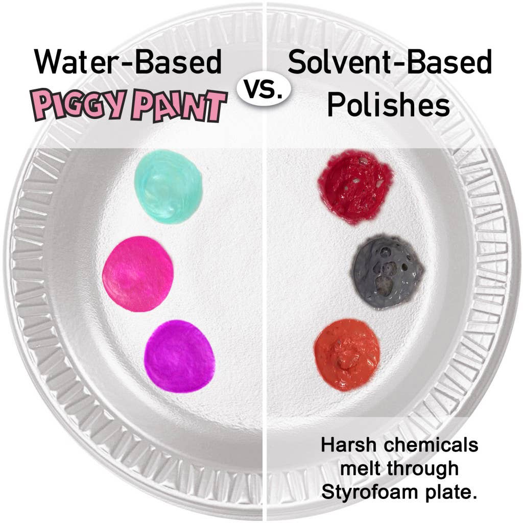 Rainbow 4 Polish Box Set Non-Toxic Kids Nail Polish